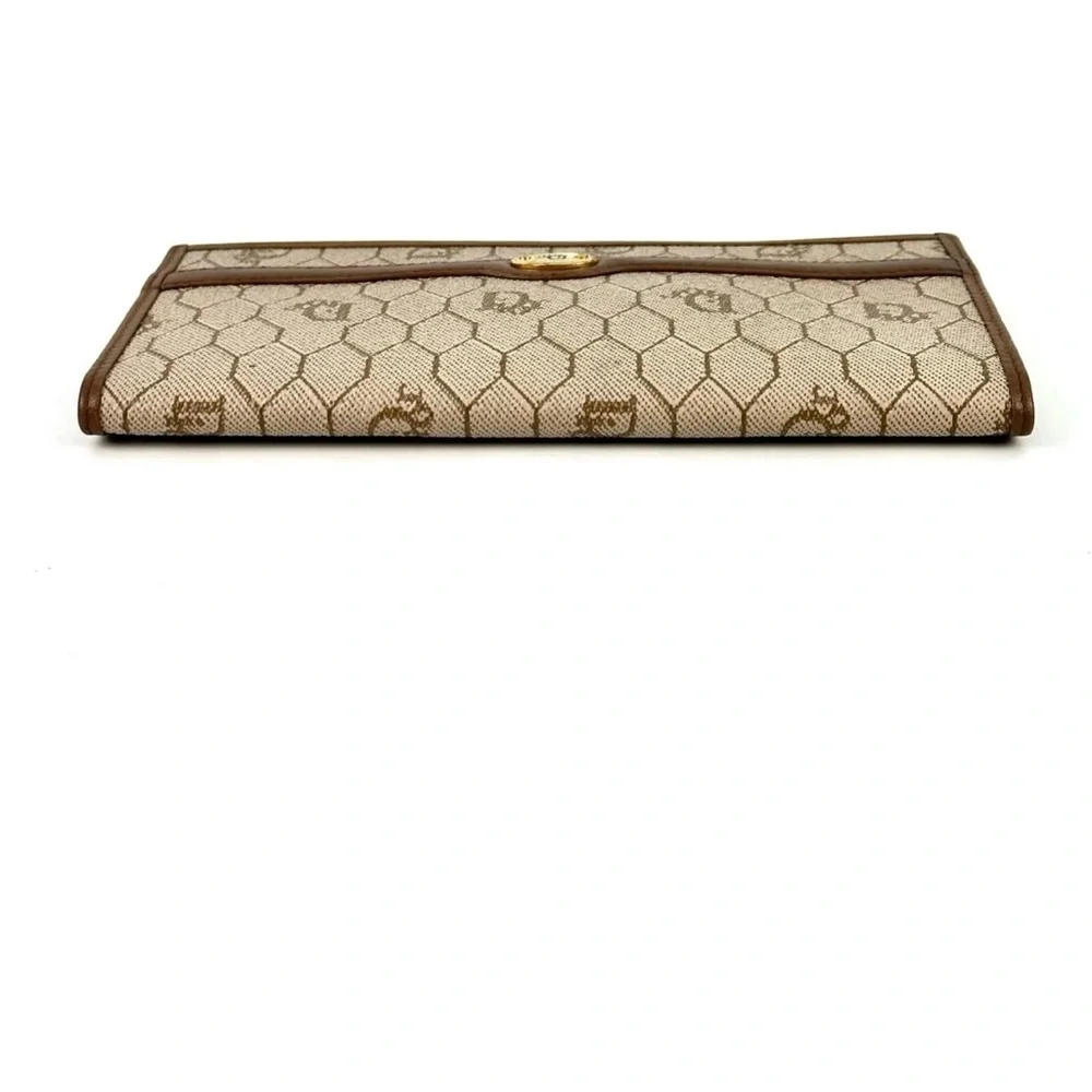 100% authentic vintage Dior wallet Dior Vintage Long Wallet Purse Honeycomb